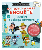 Mystère à la clinique vétérinaire. Avec une loupe