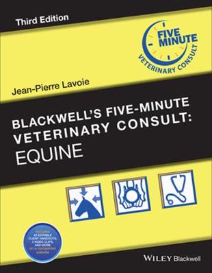 Blackwell's Five-Minute Veterinary Consult: Equine, 3rd Edition